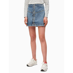 Calvin Klein dámská džínová sukně Button - 27/NI (911)